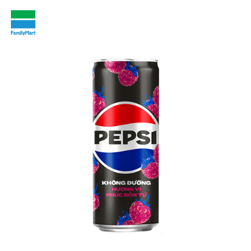 Pepsi Phúc Bồn Tử Không Calo Lon 320ML