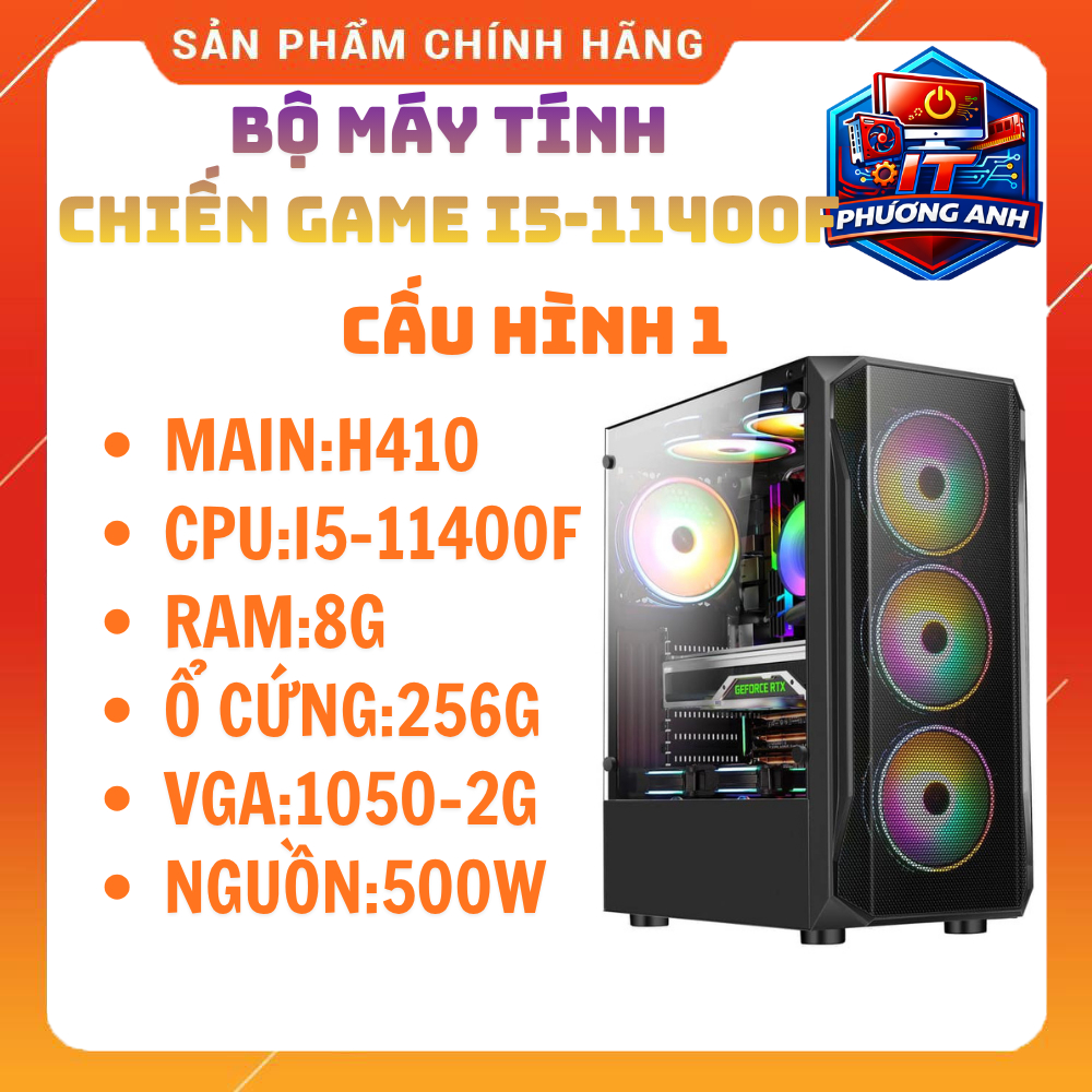 Bộ Máy Tính I5-11400F Quốc Dân Mạnh Mẽ