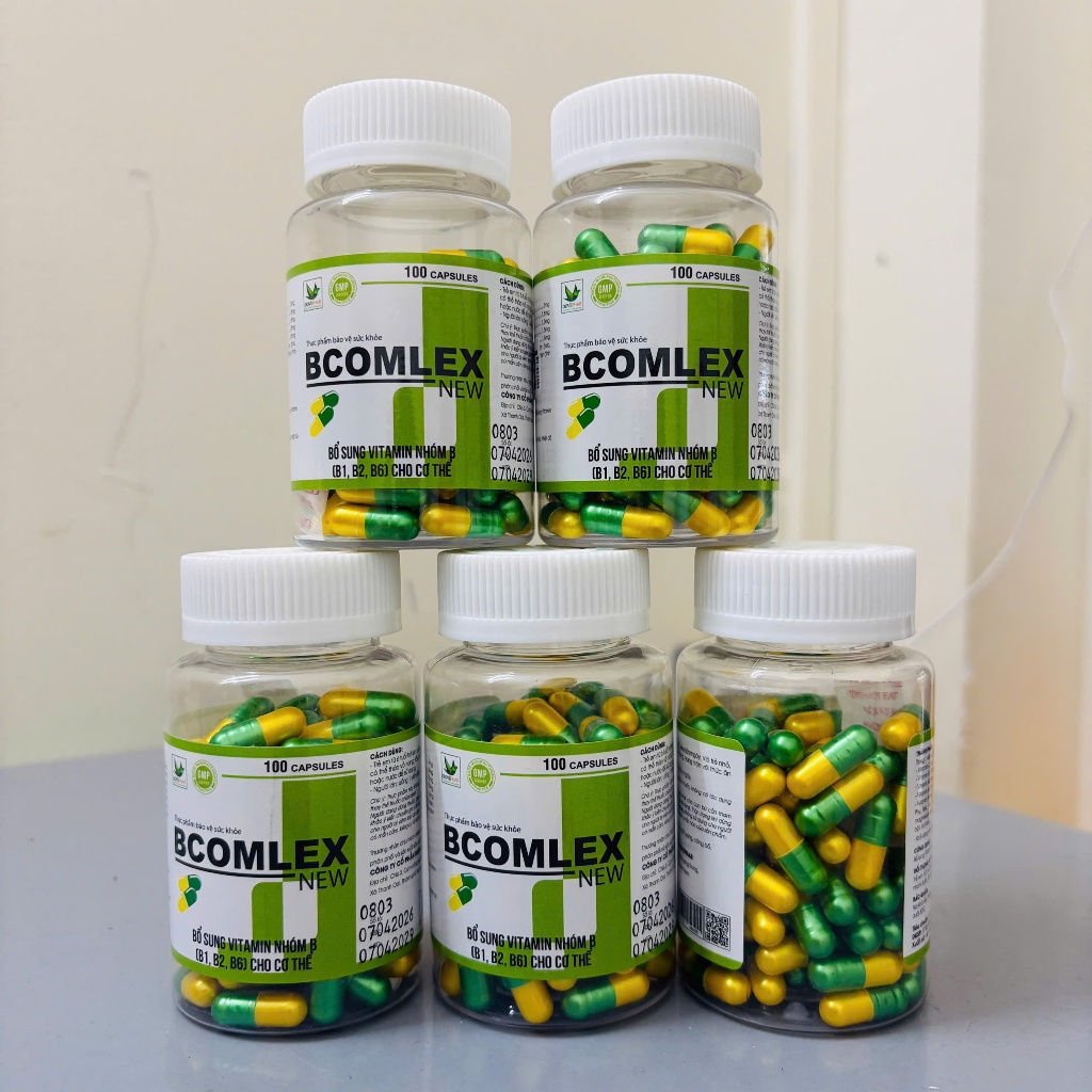 B-Complex C Vitamin tổng hợp nhóm B - B1 B6 B12 100 viên