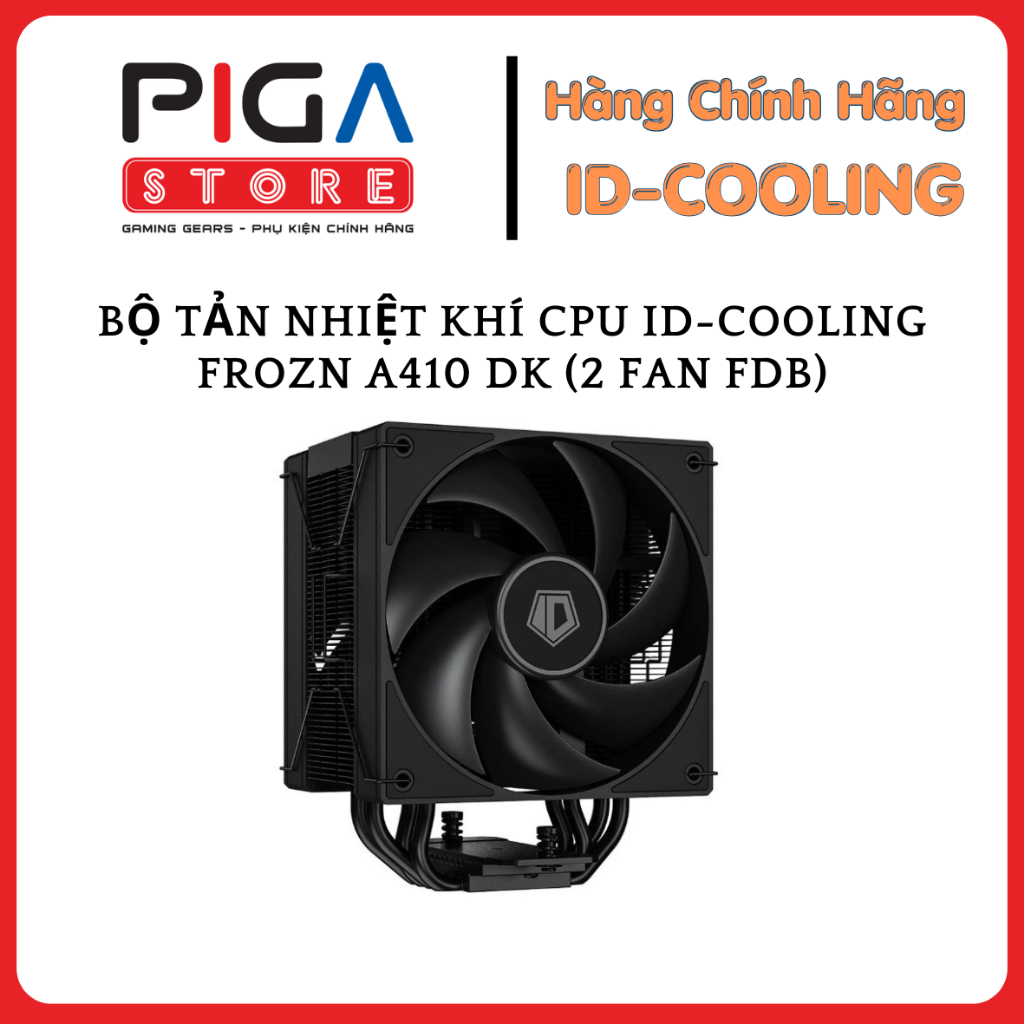 BỘ TẢN NHIỆT KHÍ CPU ID-COOLING FROZN A410 DK (2 fan FDB)