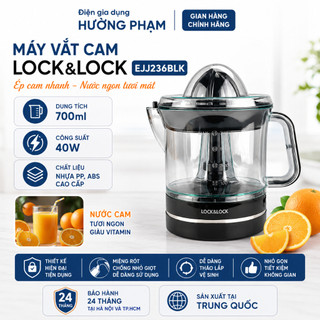 Máy vắt cam locknlock ejj236blk - công suất 40w - hàng chính hãng