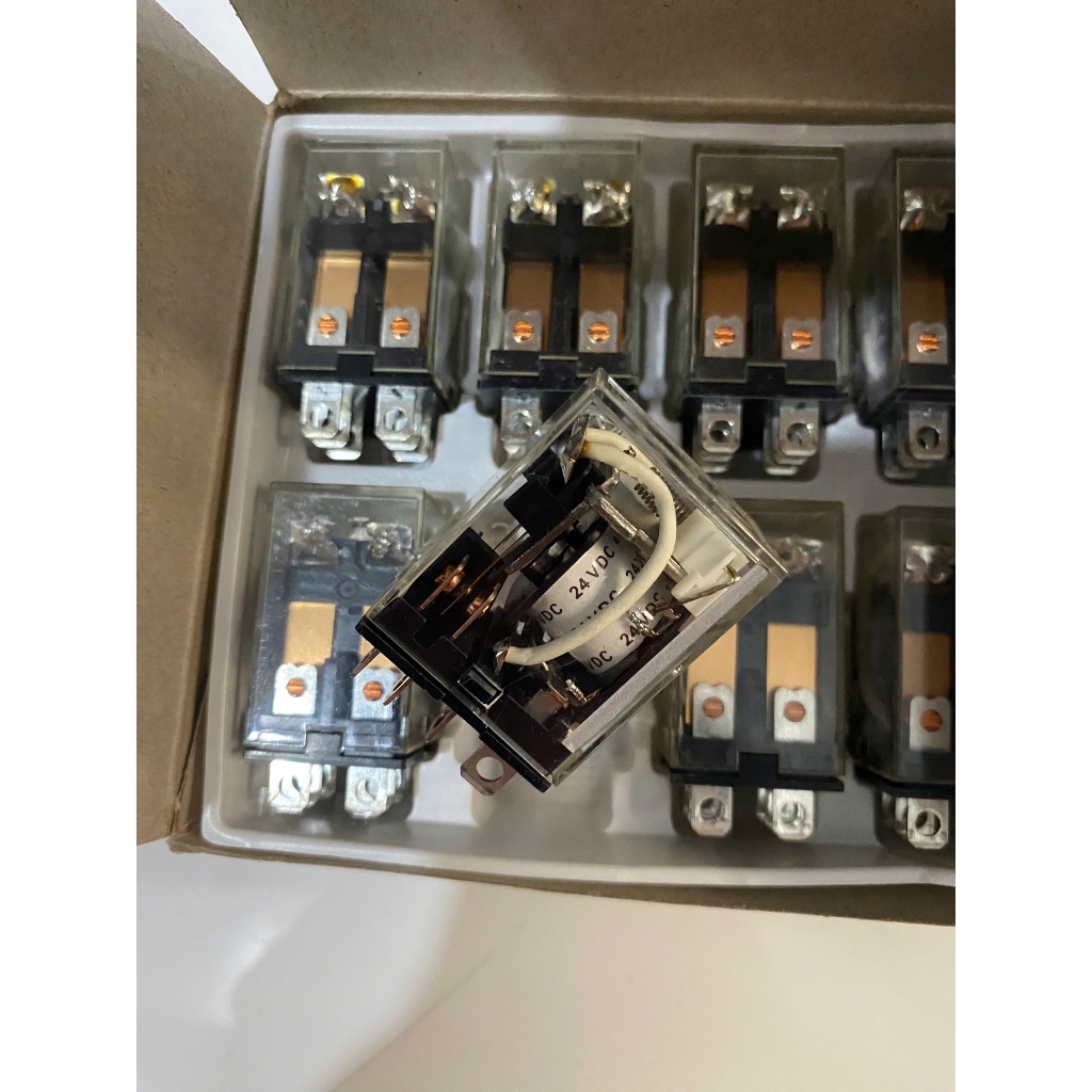 Rơ le OMRON LY2N D2 24VDC BY OMI 8 chân dẹt 10A