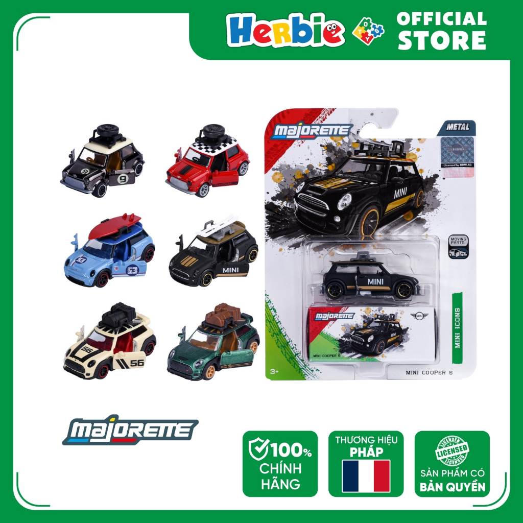 Đồ Chơi Xe Mô Hình MAJORETTE MINI Deluxe Cars 8504101005 - Herbie Toys