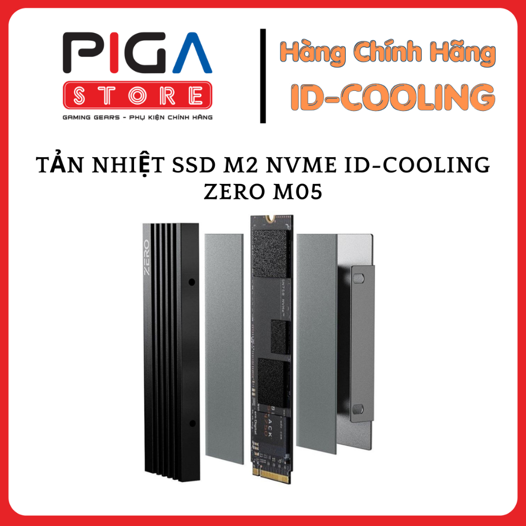 Tản nhiệt SSD M2 NVME ID-COOLING ZERO M05