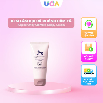 Kem chống hăm và làm dịu da cho bé Applecrumby Ultimate Nappy Cream [Tuýp 75ml]