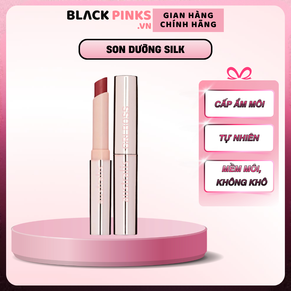 Son dưỡng môi Australis Silk 1.4g cấp ẩm mềm môi