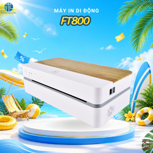 [CHÀO HÈ] Máy In Chuyển Nhiệt Hprt FT800 - In Không Cần Mực