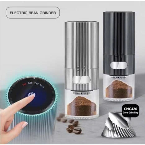Máy xay espesso điện cầm tay. Lưỡi INOX 420. Pin800mAh