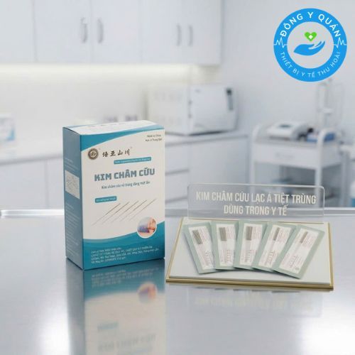 Kim châm cứu Lạc Á- hộp 500 kim- Đóng túi-Đủ kích thước