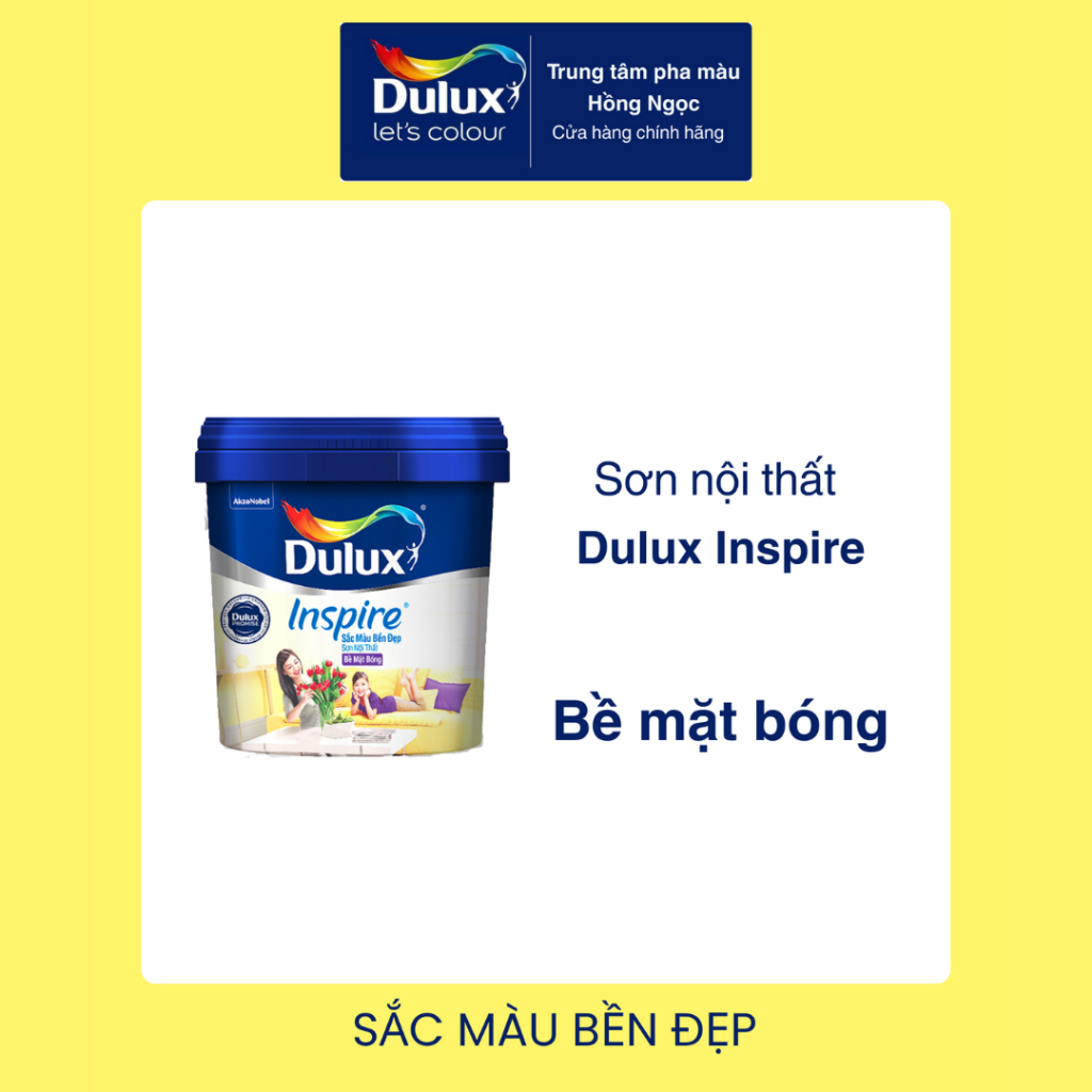 Sơn nội thất cao cấp DULUX INSPIRE bề mặt bóng (5 lít)