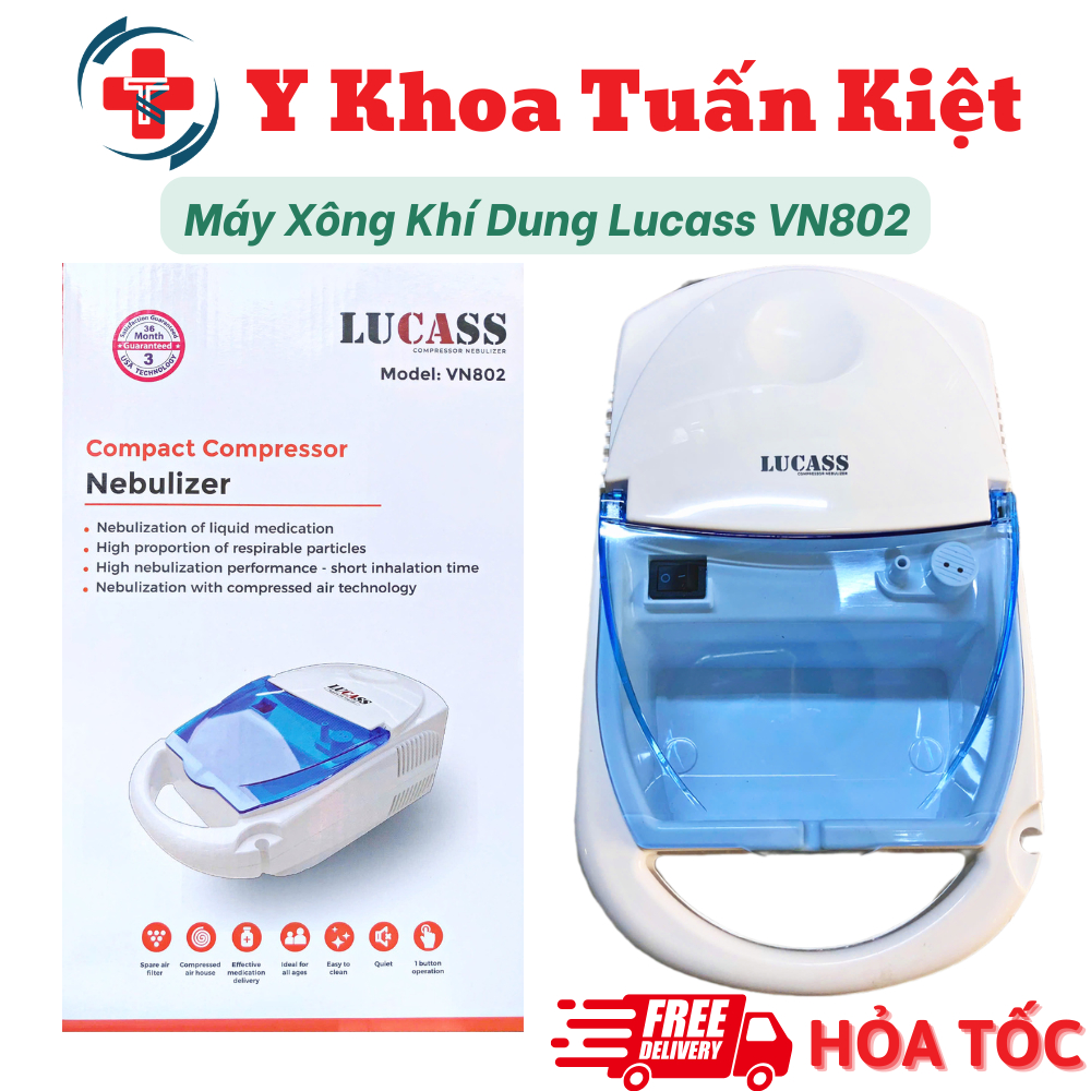 ✅ Máy xông khí dung Lucass VN802, Lucass A26