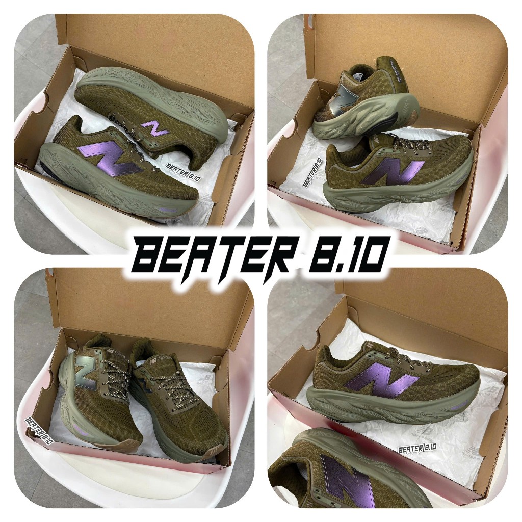 Giày Chạy Bộ New Balance Jogging Shoes Fresh Foam X 1080 v14 'Khaki' - M108014S | Beater 8.10