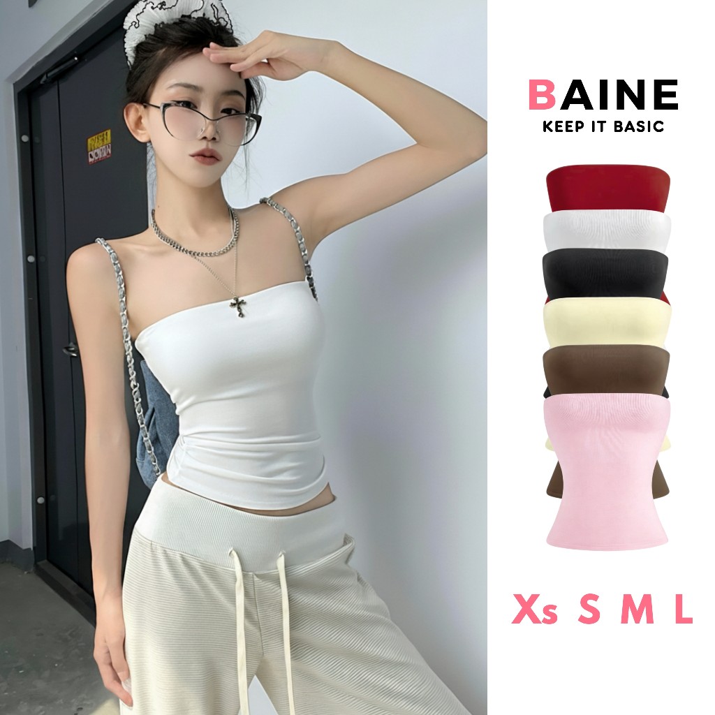 Áo ỐNG DÁNG DÀI TRƠN Ôm Body Có Bigsize DD11, Áo Quây Nữ Chất Thun Borip Lụa BAINE
