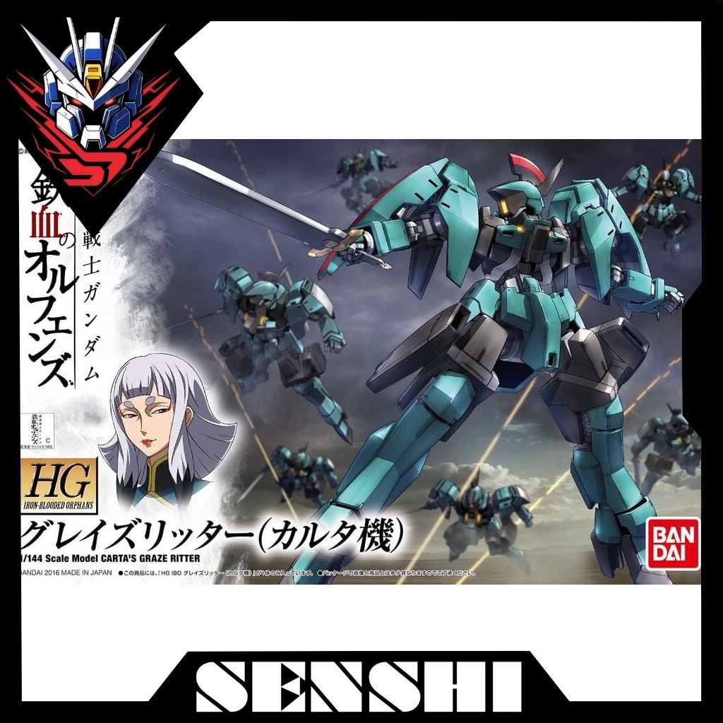 Mô Hình Lắp Ráp HG IBO 1/144 CARTA'S GRAZE RITTER