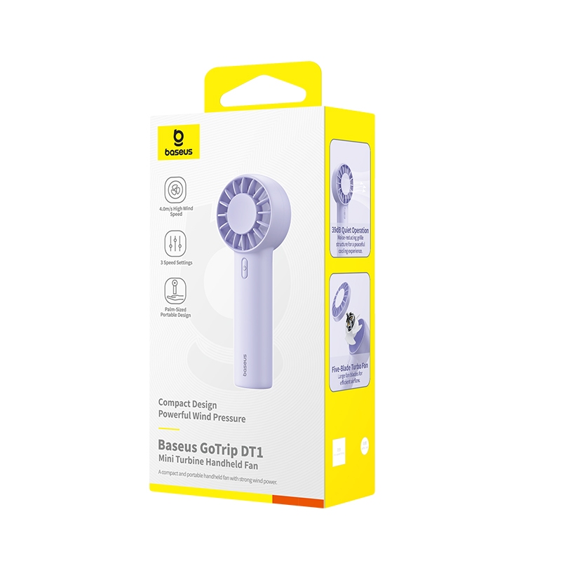 Quạt Cầm Tay Turbo Jet GoTrip DT1 Nhiều Màu – Gió Mạnh Cực Đỉnh！ | BigBuy360 - bigbuy360.vn