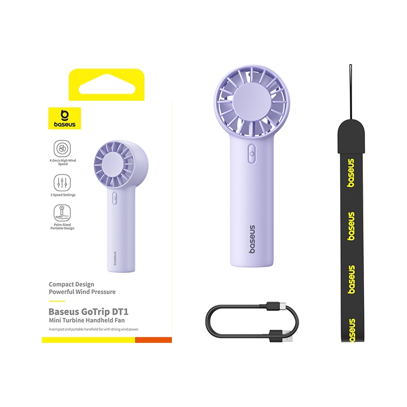 Quạt Cầm Tay Turbo Jet GoTrip DT1 Nhiều Màu – Gió Mạnh Cực Đỉnh！ | BigBuy360 - bigbuy360.vn