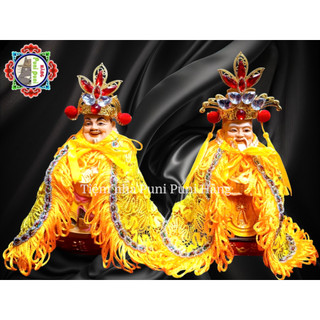 Combo Áo Mão ông THẦN TÀI THỔ ĐỊA dành cho tượng NHỎ cao từ 10cm đến 23cm ( tượng 1, 1.5 và 2 tấc)