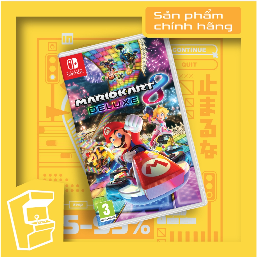 Trò chơi cũ : Mario kart 8 deluxe