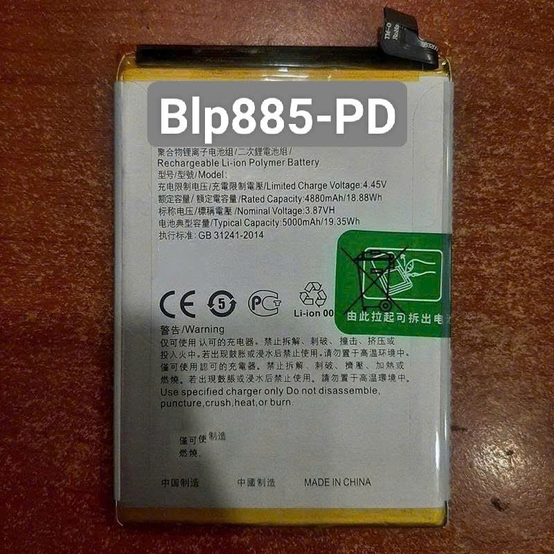 Pin thay thế opp BLP885