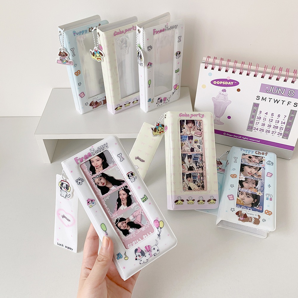 Album photobooth, album đựng ảnh photostrip, 4cut bảo vệ card ảnh thần tượng phong cách Hàn Quốc