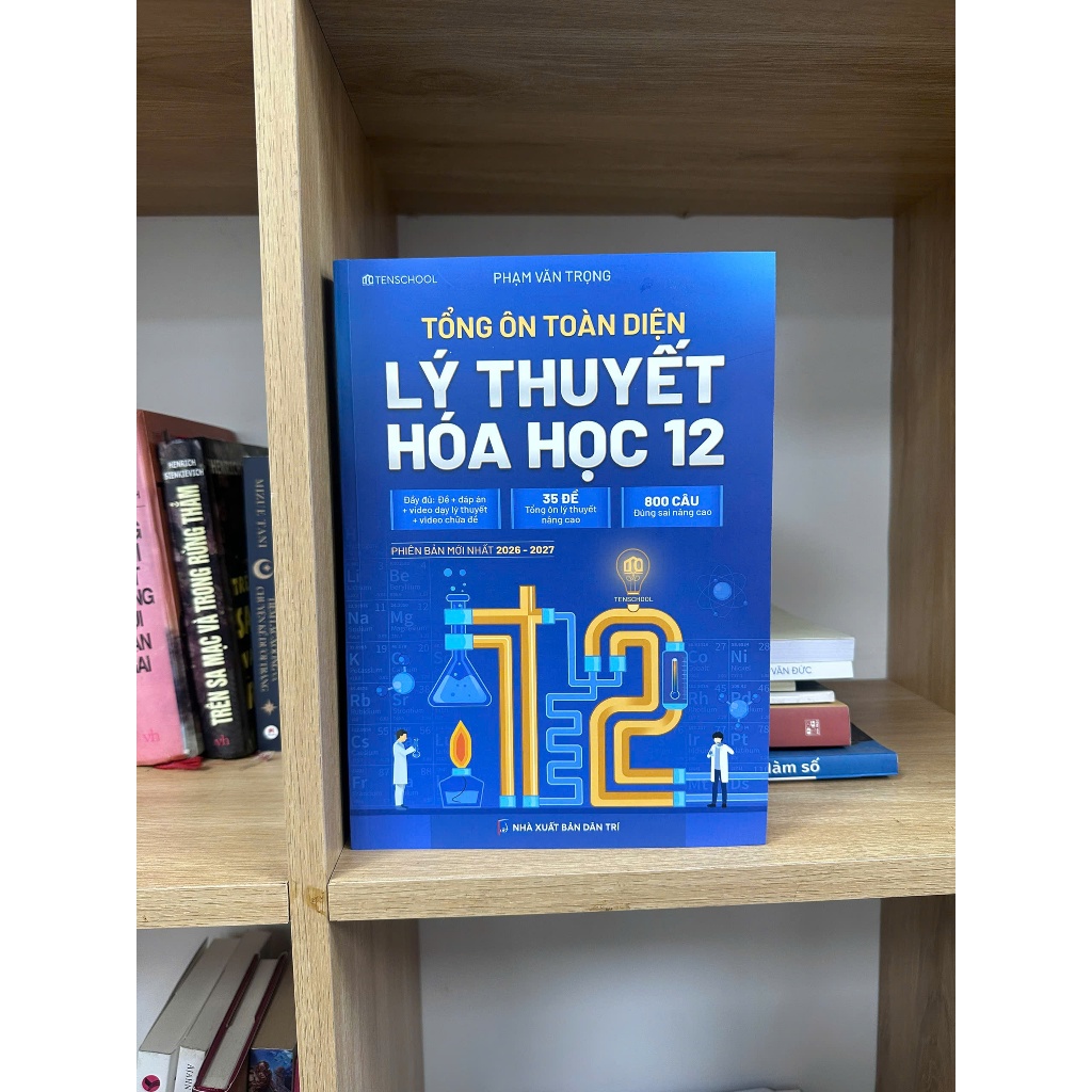 [TÁI BẢN 2026] Sách Tổng Ôn Toàn Diện Lý Thuyết Hóa Học 12 thầy Phạm Văn Trọng | BigBuy360 - bigbuy360.vn