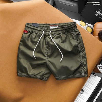 Quần short nam HEBOZ Swim color 3M, quần bơi đi biển vải dù siêu nhẹ nhanh khô - 00003176