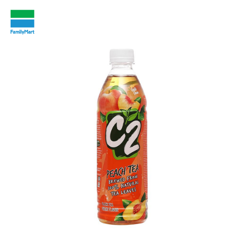Hồng Trà C2 Vị Đào 455Ml