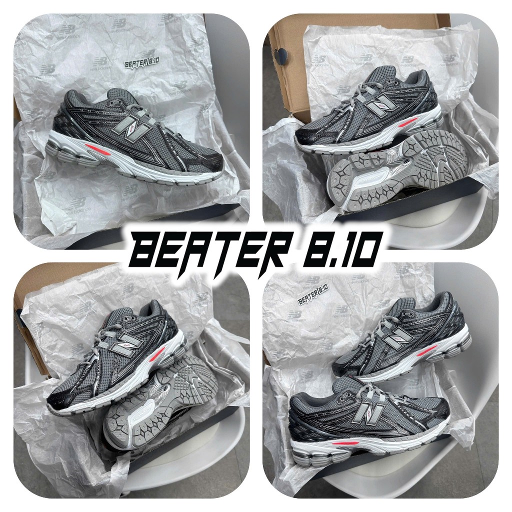 Giày Chạy Bộ New Balance 1906R Black Metallic Urgent Red Slate – U1906RCO | Beater 8.10