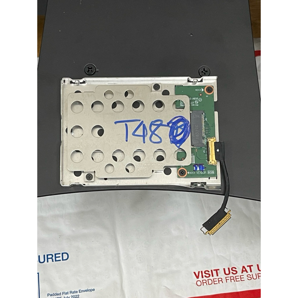 box ổ cứng Thinkpad T480, khay ssd nvme tháo máy T480
