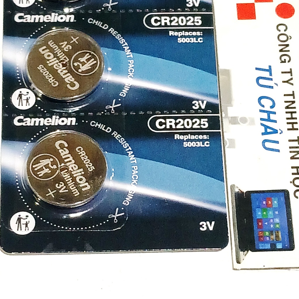 Pin 3V CR2025, 2025, DL2025, ECR2025 / Pin Camelion chính hãng (Giá bán 2 Viên)