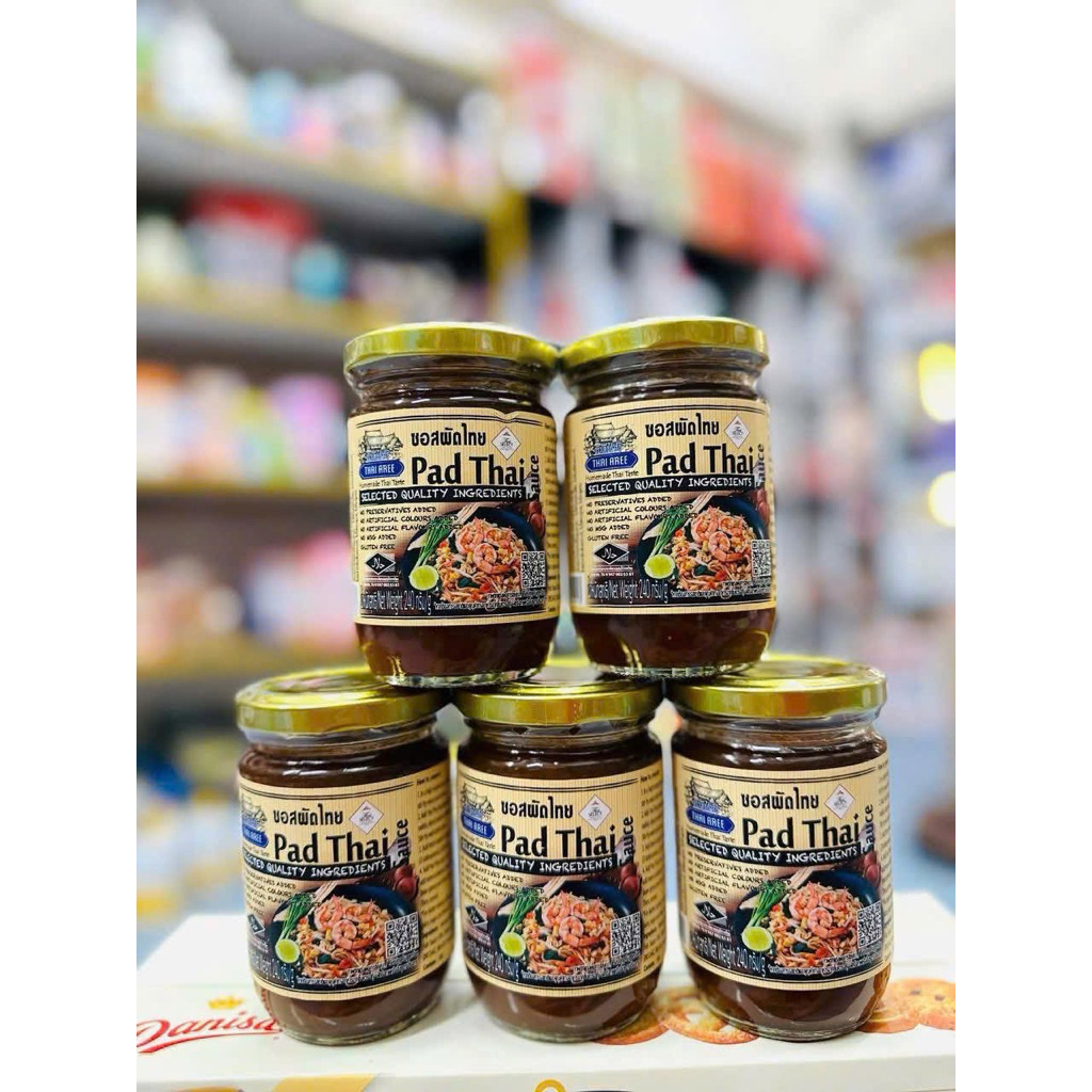 SỐT PAD THAI Thai Aree 240g NGUYÊN BẢN - HỦ SỐT GIA VỊ HOÀN CHỈNH CHUẨN VỊ THÁI HÀNG NỘI ĐỊA