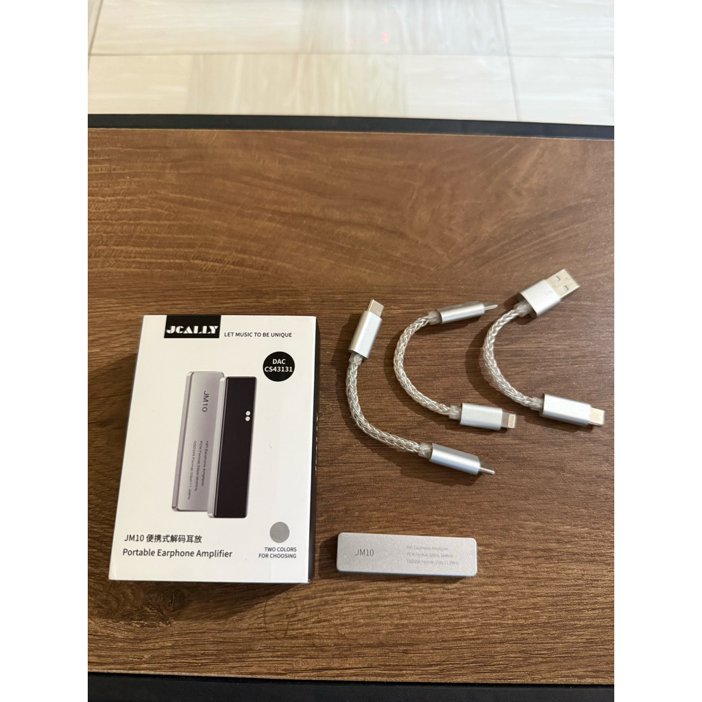 Bộ giải mã khuếch đại âm thanh DAC JCALLY JM10 HiFi - USB Type C sang 3.5MM cho Android iOS