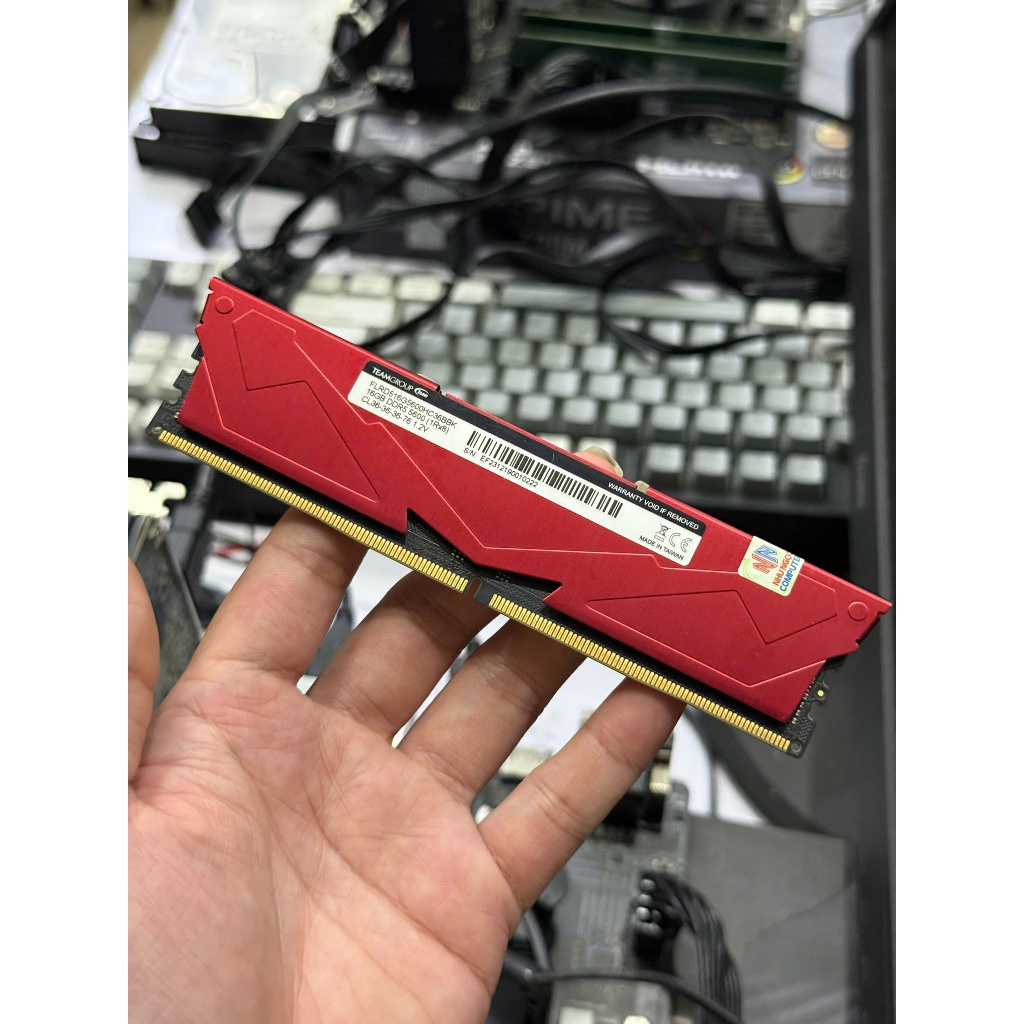 RAM PC T-Force Vulcan DDR5 16GB (1x16GB) Bus 5600MHz