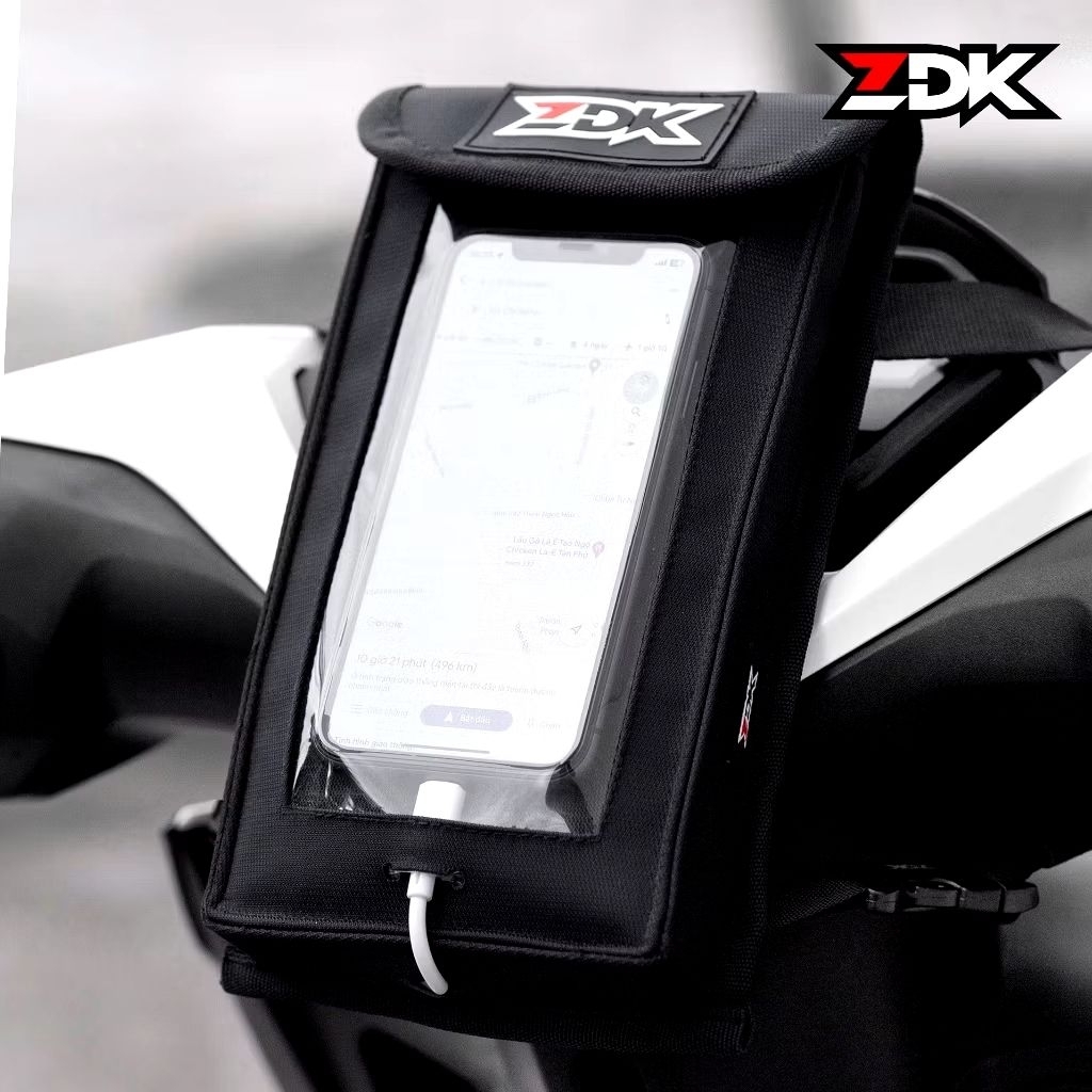 Túi Treo Đầu Xe Máy ZDK K1, ZDK 5, ZDK ZERO, Simili và túi mini Jarvan, Đựng Điện Thoại Xem Google M