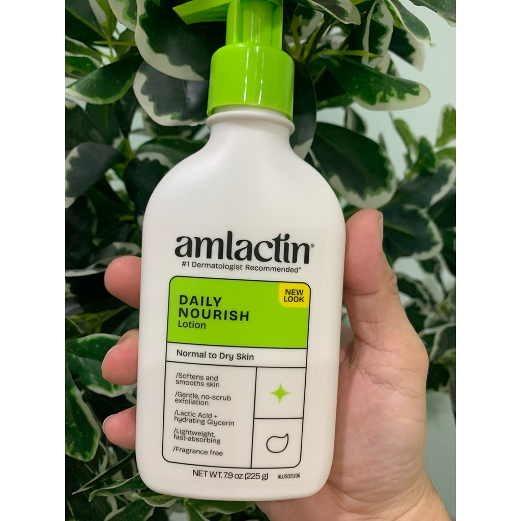 KEM DƯỠNG ẨM AMLACTIN DAILY MOISTURIZING BODY LOTION CHAI 225GR - HÀNG CHUẨN XỊN