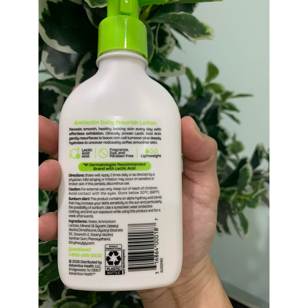 KEM DƯỠNG ẨM AMLACTIN DAILY MOISTURIZING BODY LOTION CHAI 225GR - HÀNG CHUẨN XỊN | BigBuy360 - bigbuy360.vn