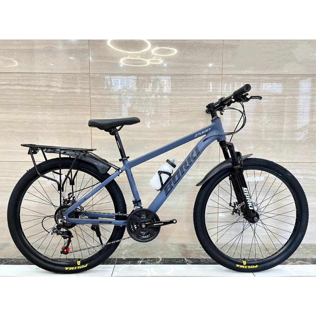 XE ĐẠP ĐỊA HÌNH KHUNG NHÔM BORKI SIZE 24-26- HÀNG NHẬP KHẨU CHÍNH HÃNG