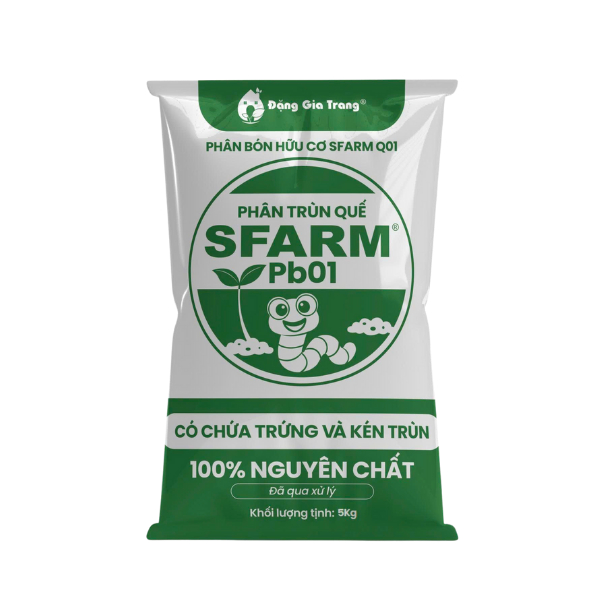 PHÂN TRÙN QUẾ SFARM 5KG