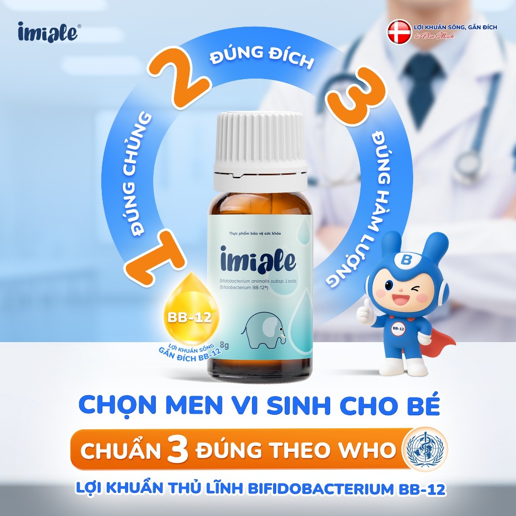 Men Vi Sinh Imiale nhỏ giọt/ hộp 8g