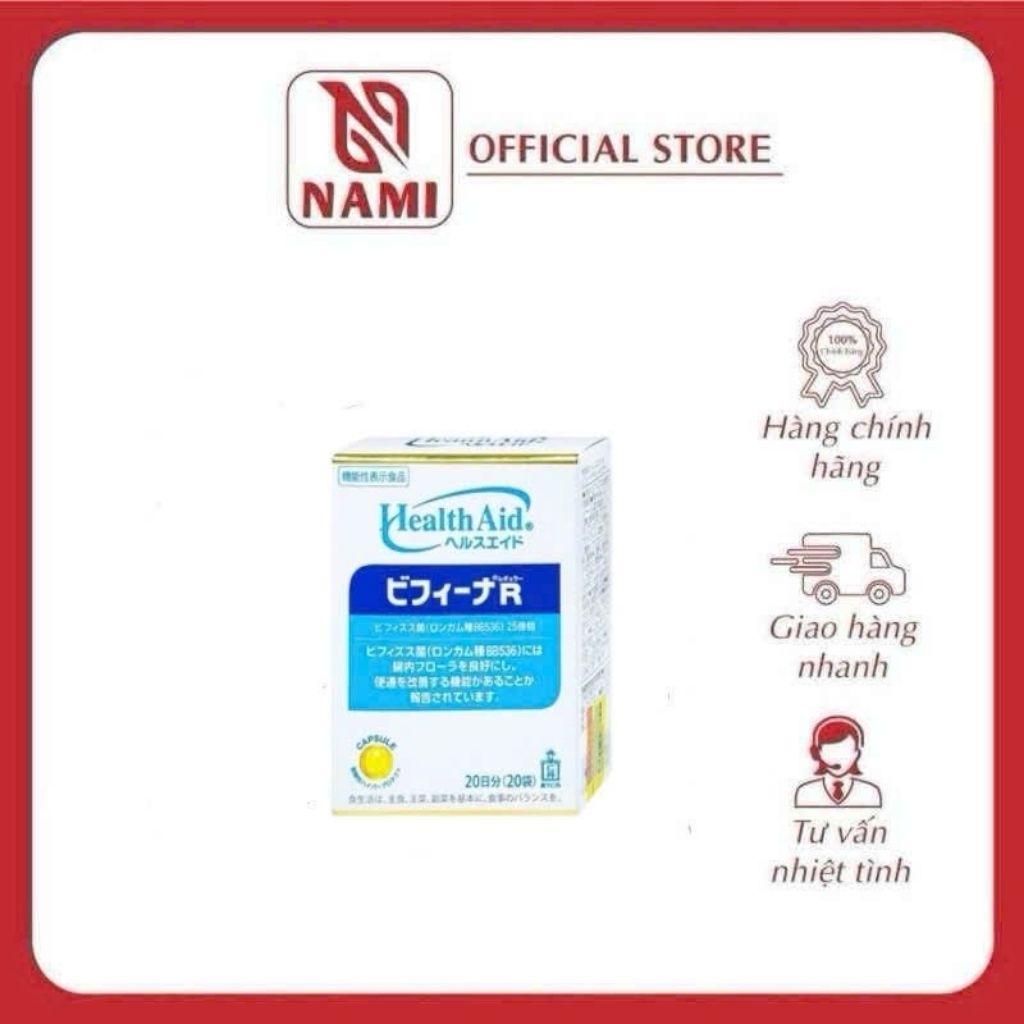 (20 gói chuẩn) Thực phẩm BVSK Men vi sinh Bifina R