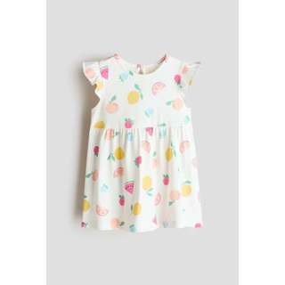 Váy cánh tiên HM auth chất cotton cho bé gái