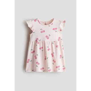 Váy cánh tiên HM auth chất cotton cho bé gái