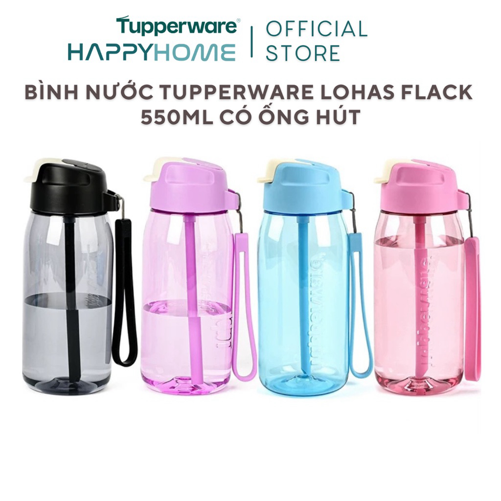 Bình Nước Tupperware Lohas Flask 550ml Chính Hãng Bảo Hành Trọn Đời