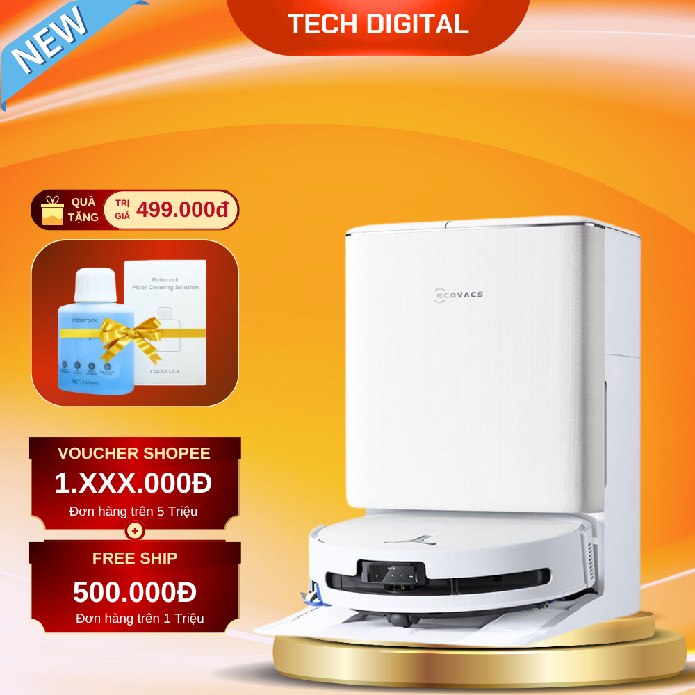 [Hỏa Tốc 2H] Ecovacs Deebot T90 Pro Omni 30.000 Pa, Robot Hút Bụi Lau Nhà – Chính Hãng