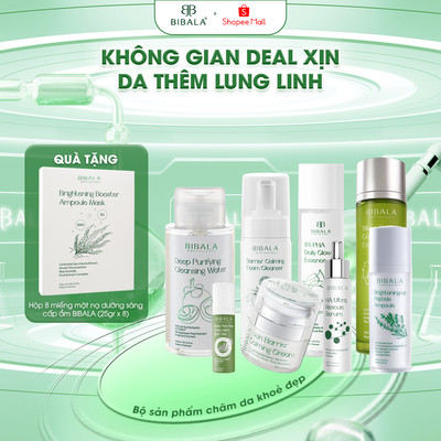 Full Bộ sản phẩm chăm sóc da căng mịn, trẻ trung BIBALA