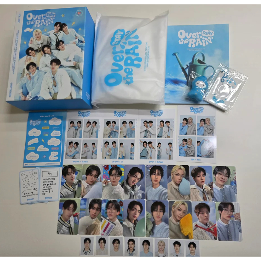 [OFFICIAL] STRAY KIDS 5TH GEN MEMBERSHIP KIT STAY OVER THE RAIN