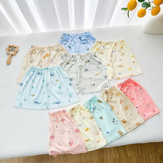 BT25 Combo 5/10 Quần Đùi Thun Lạnh Mềm Mát Cho Bé Trai, Bé Gái Size 4-15kg