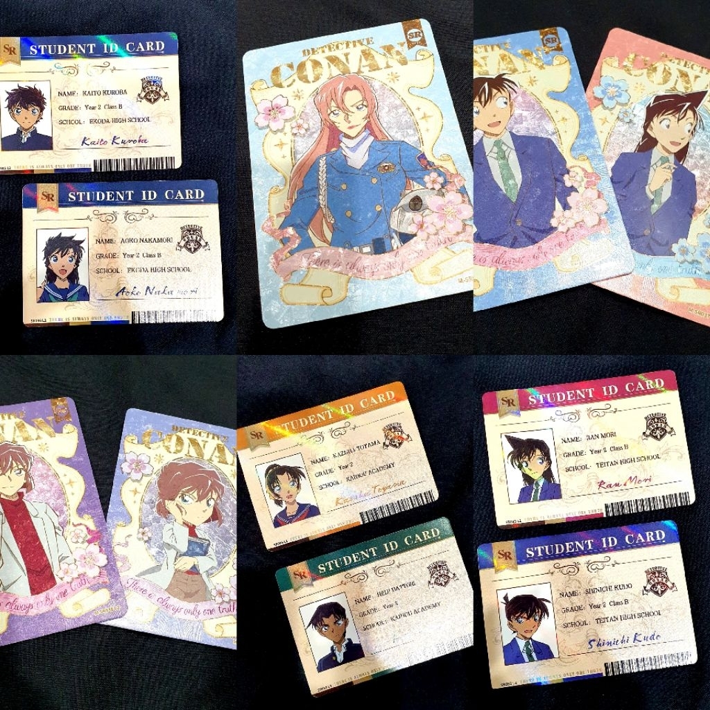 [Off] Card Hình Bo Góc - Detective Conan | Thám Tử Lừng Danh Conan | Thẻ nhân phẩm Conan, pack conan