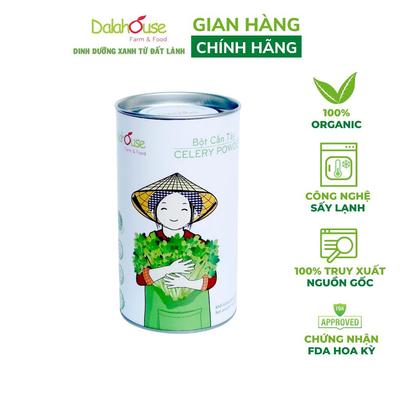 Bột cần tây nguyên chất Dalahouse hỗ trợ giảm cân, cao huyết áp hiệu quả hộp 120gr