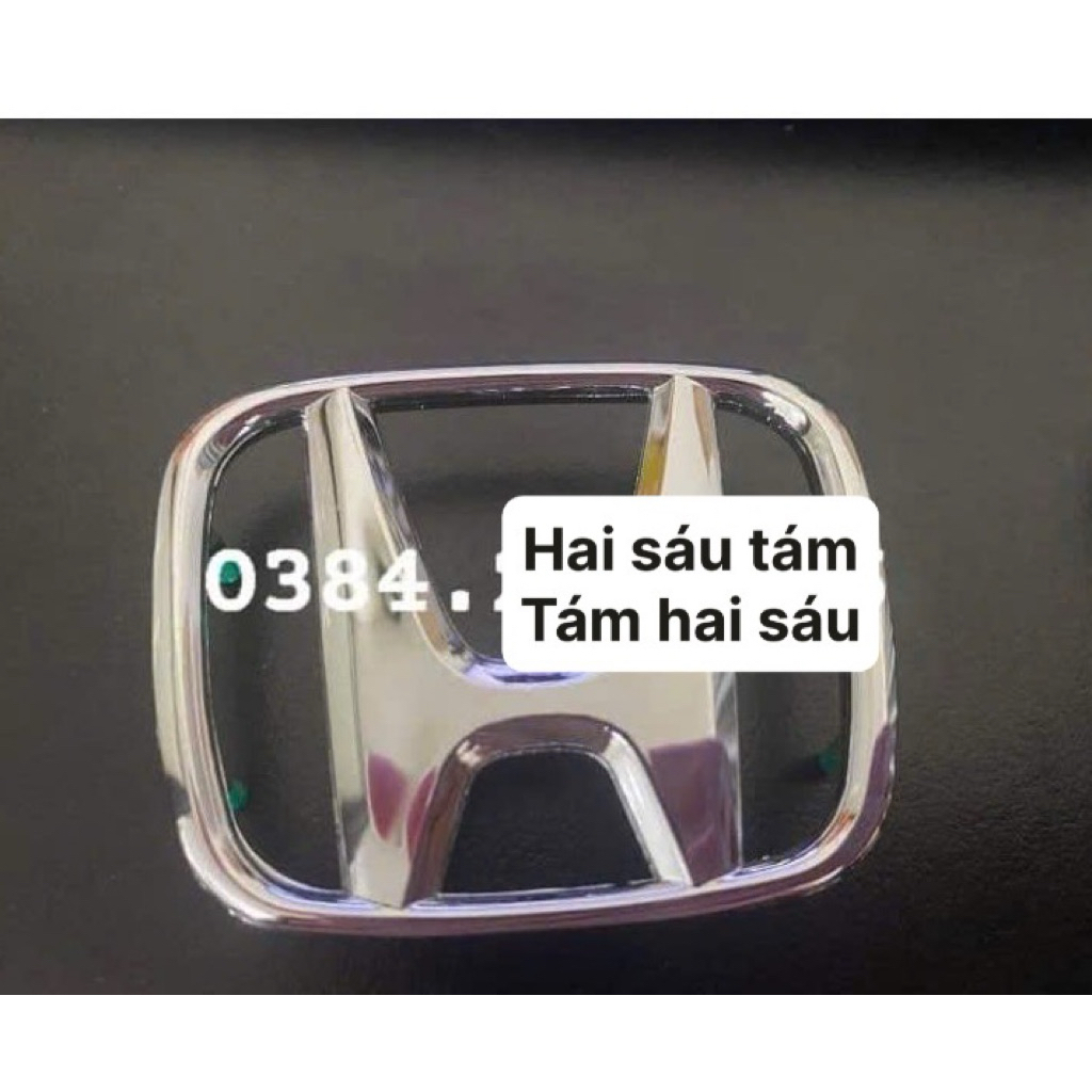 (Hàng đẹp) Logo túi khí Honda Civic 2006-2011, Civic 2012-2015, Crv 2007-2012, Crv 2013-2017 Ô tô Ho